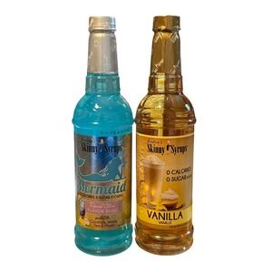 Jordan's Skinny Syrups Mermaid Vanilla 0 Calorie Sugar Free 750 ml